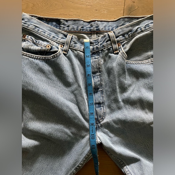LEVIS VINTAGE 501 Jeans 34L x 32W - Picture 9 of 10